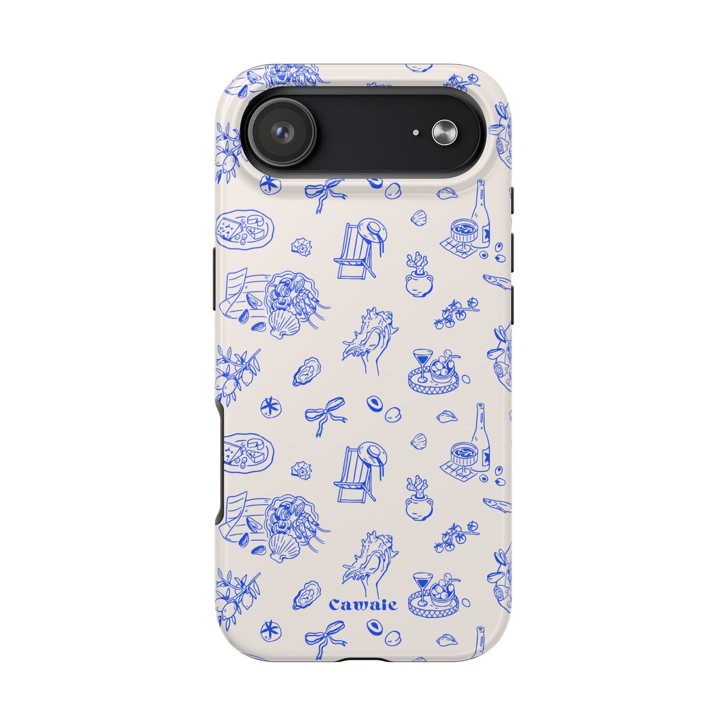 Cawaie Coastal Summer Blue MagSafe iPhone 17 Air Case