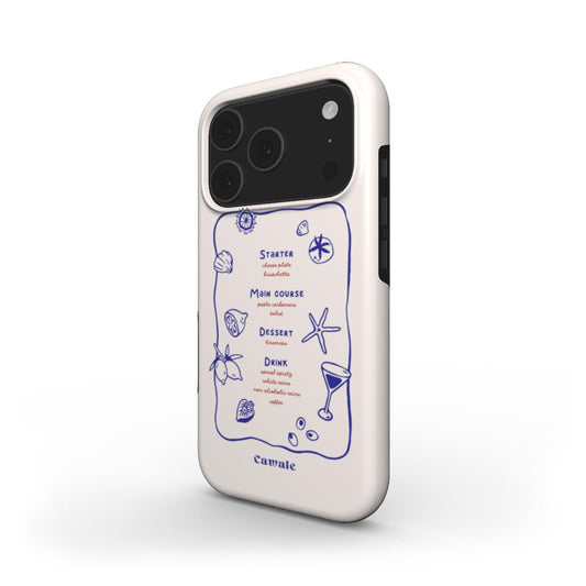 Cawaie Trattoria MagSafe iPhone 17 Pro Max Case Menu
