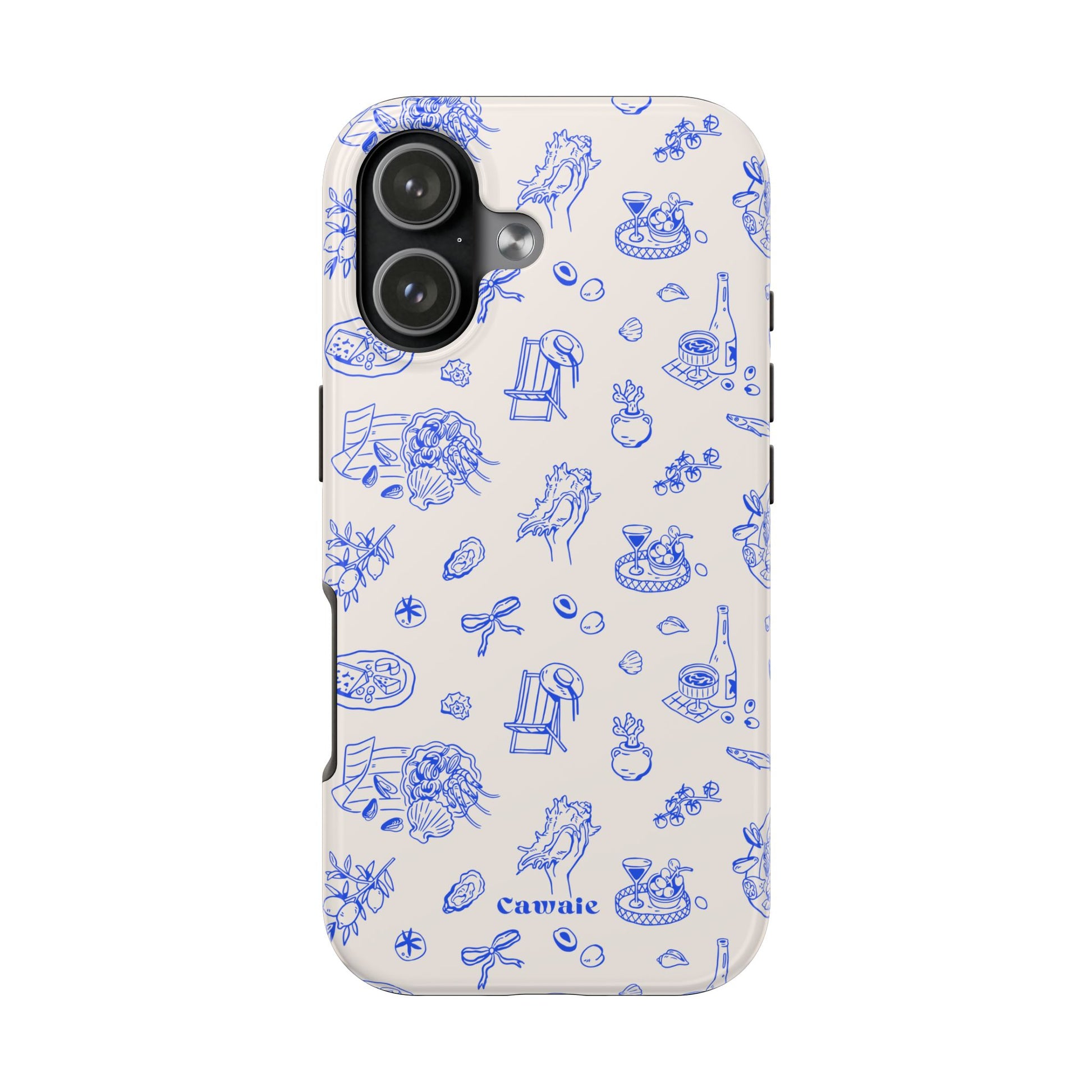 Cawaie Coastal Summer Blue MagSafe iPhone 17 Case