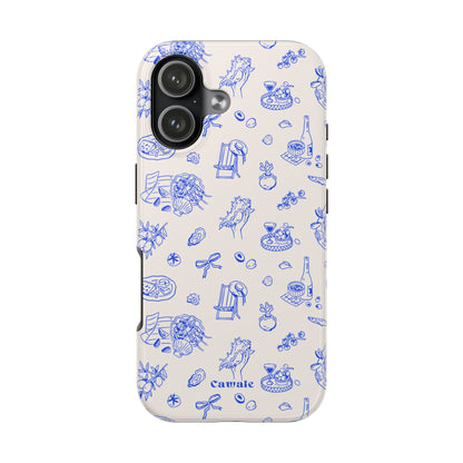 Cawaie Coastal Summer Blue MagSafe iPhone 17 Case