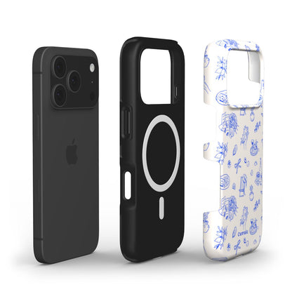 Cawaie Coastal Summer Blue MagSafe iPhone 17 Pro Case Beach