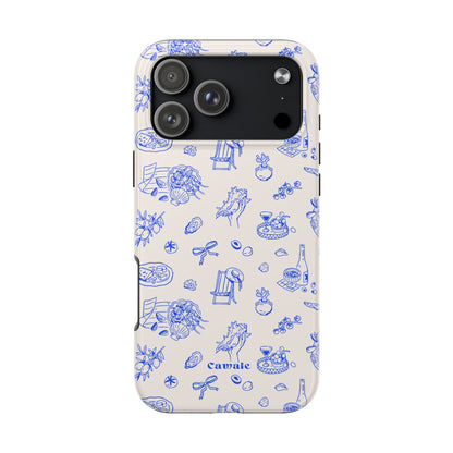 Cawaie Coastal Summer Blue MagSafe iPhone 17 Pro Max Case