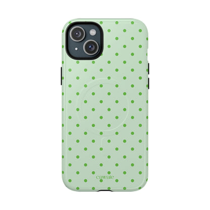 Cawaie Pistachio Polka Dot MagSafe Case iPhone 15 Plus Phone case