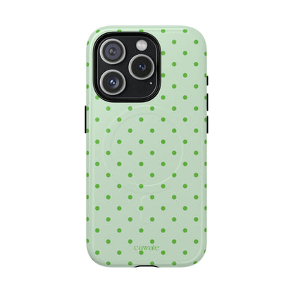 Cawaie Pistachio Polka Dot MagSafe Case iPhone 15 Pro Phone case