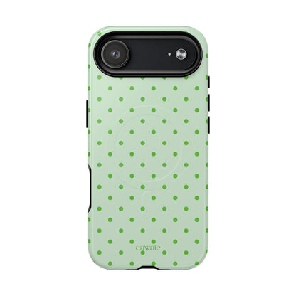 Cawaie Pistachio Polka Dot MagSafe iPhone Case 17 Air  Phone case