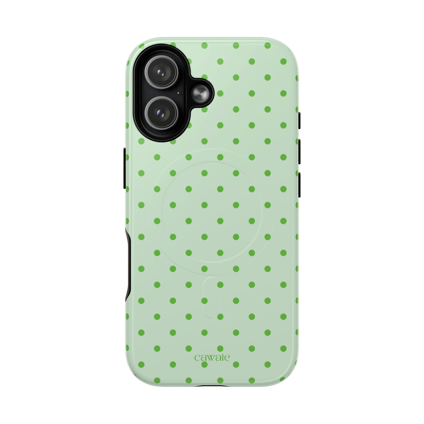 Cawaie Pistachio Polka Dot MagSafe iPhone Case 17 Phone case