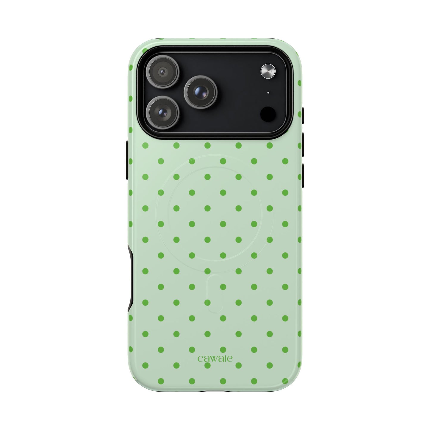 Cawaie Pistachio Polka Dot MagSafe iPhone Case 17 Pro Max Phone case