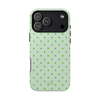 Cawaie Pistachio Polka Dot MagSafe iPhone Case 17 Pro Max Phone case