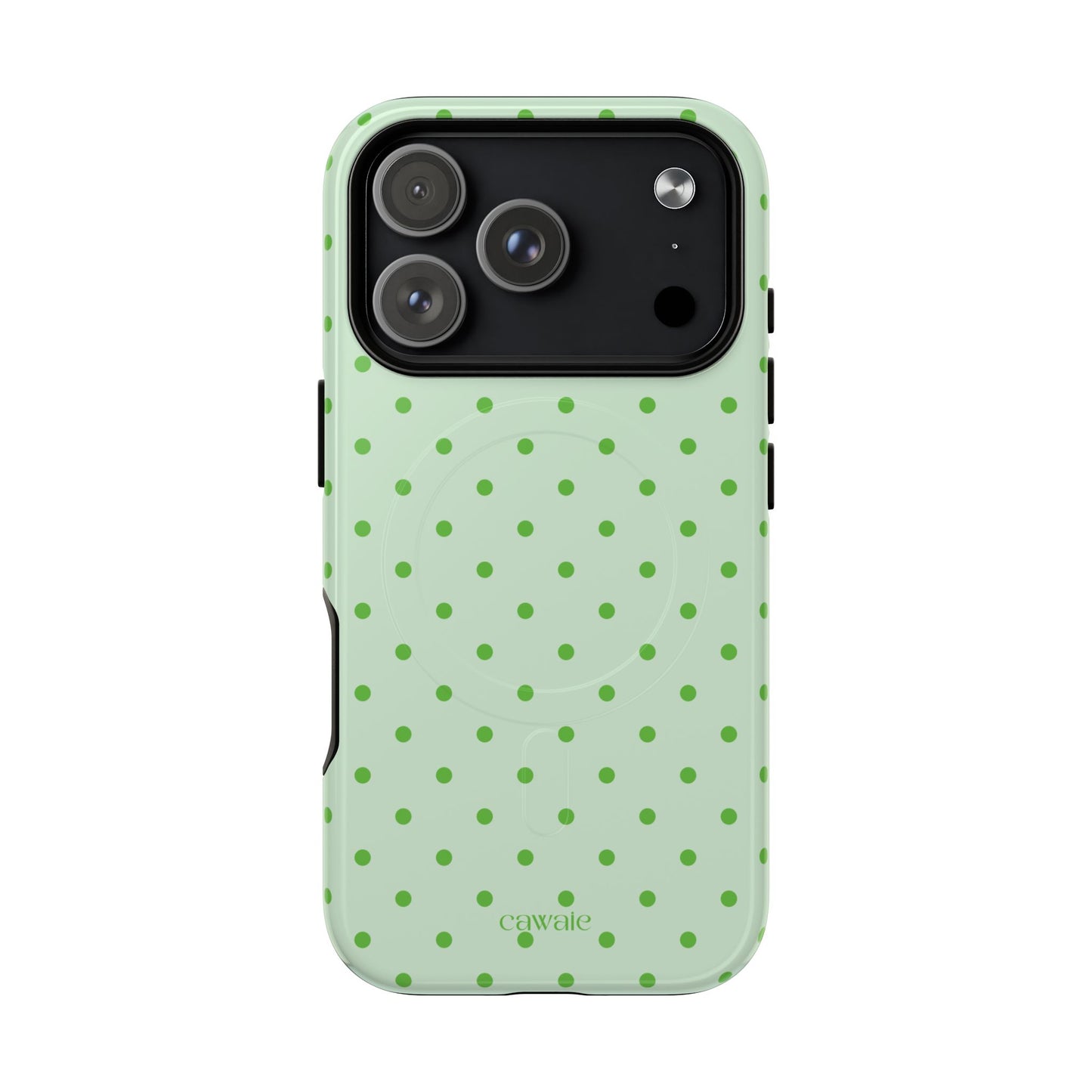 Cawaie Pistachio Polka Dot MagSafe iPhone Case 17 Pro Phone case
