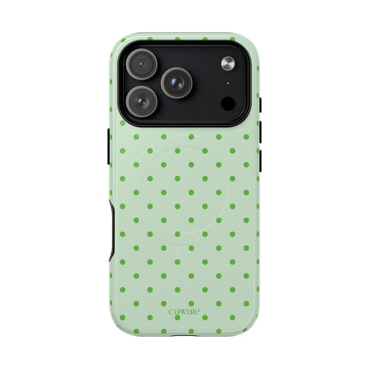Cawaie Pistachio Polka Dot MagSafe iPhone Case 17 Pro Phone case