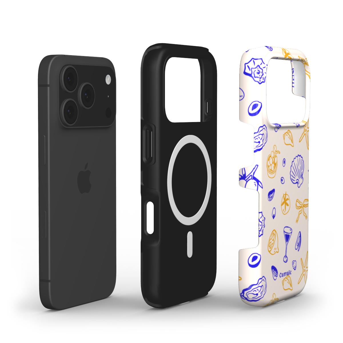 Cawaie Summer Beach MagSafe iPhone 17 Pro Case Lemons