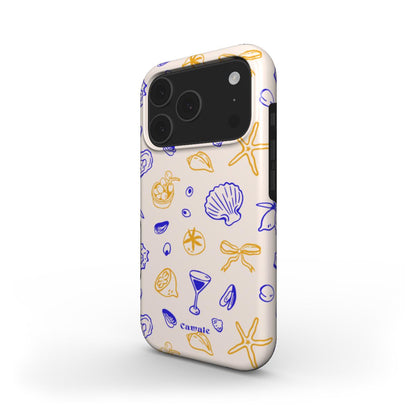 Cawaie Summer Beach MagSafe iPhone 17 Pro Case Seashells