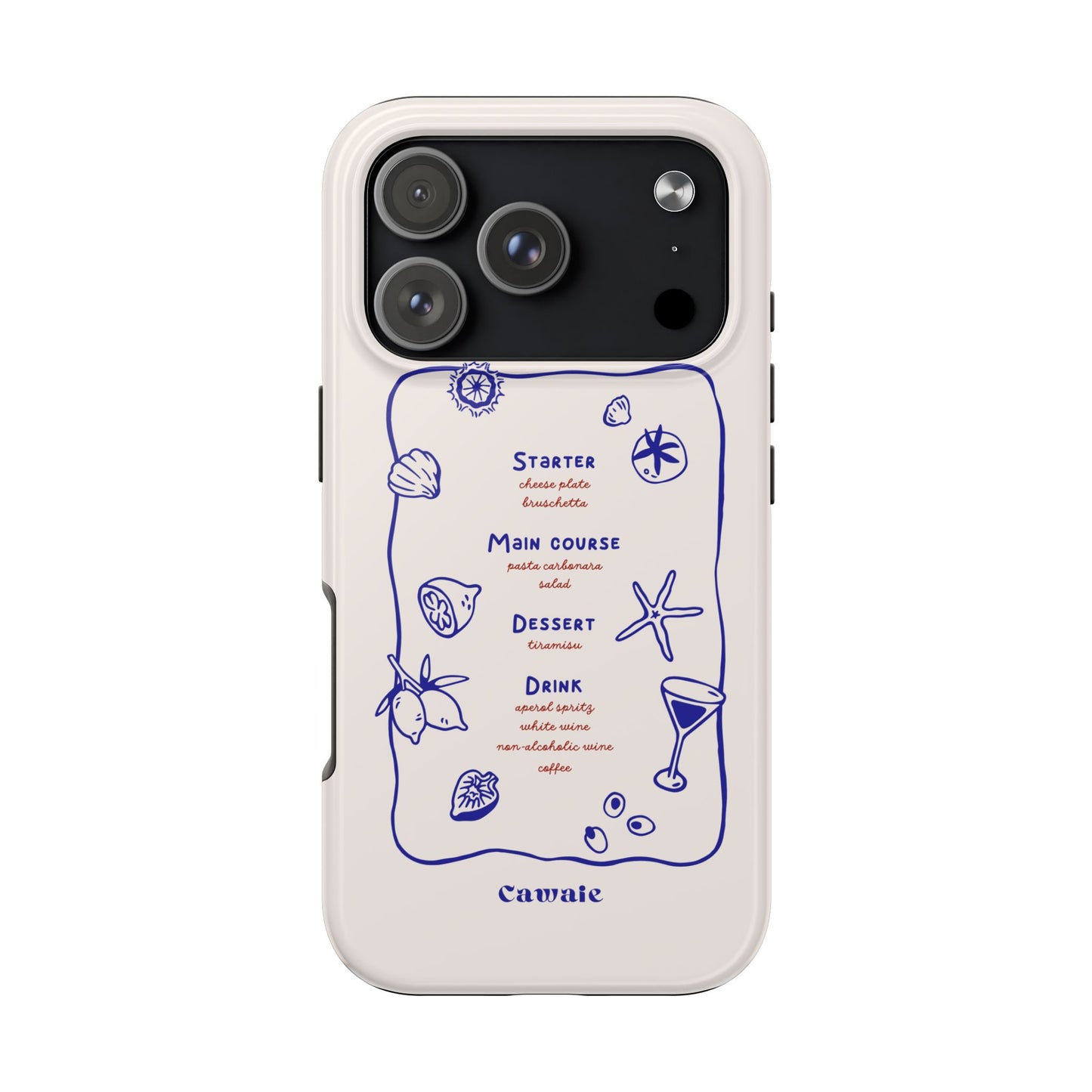 Cawaie Trattoria MagSafe iPhone 17 Pro Case