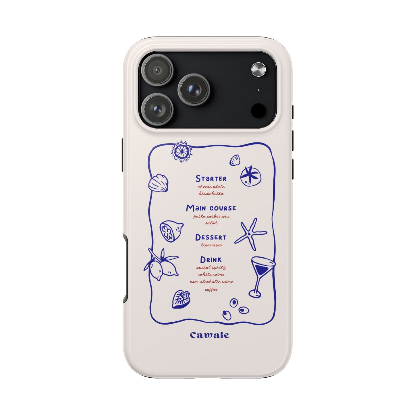 Cawaie Trattoria MagSafe iPhone 17 Pro Max Case