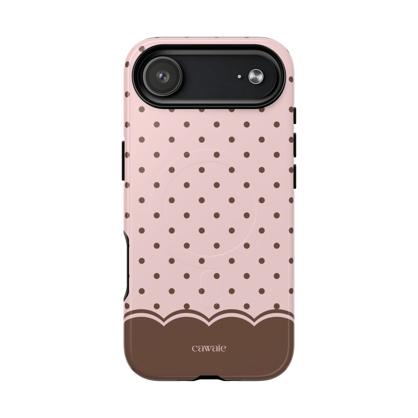 Praline Polka Dot MagSafe iPhone Case